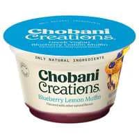 Chobani Creations Blueberry Lemon MuƯin Greek Yogurt Cup