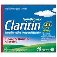 Claritin Allergy 24 Hour Tablets Non Drowsy