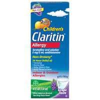 Claritin Children's Allergy 24 Hour Syrup Grape Flavored Non Drowsy
