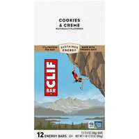 CLIF Cookies & Creme Protein Energy Bars - 12 ct