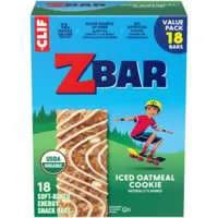 CLIF KID Zbar Organic Iced Oatmeal Cookie Snack Bars - 18 ct