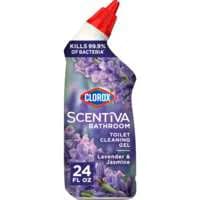 Clorox Scentiva Bathroom Lavender & Jasmine Toilet Cleaning Gel