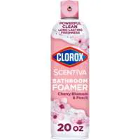Clorox Scentiva Cherry Blossom & Peach Bathroom Foamer