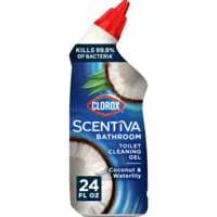 Clorox Scentiva Coconut & Waterlily Bathroom Toilet Cleaning Gel