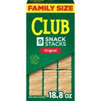 Club Original Crackers Snack Stacks Family Size