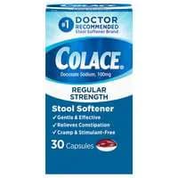 Colace Stool Softener 100 mg Capsules