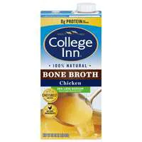 College Inn 100% Natural Gluten Free Less Sodium Chicken Bone Broth