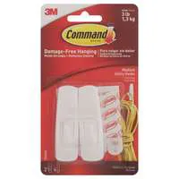 Command 3M Hooks White Medium
