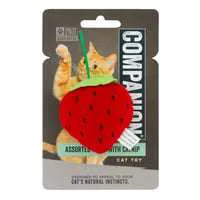 Companion Cat Toy Assorted Fruit with Catnip