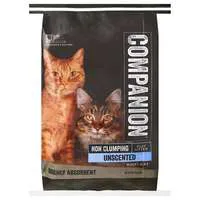 Companion Non-Clumping Unscented Clay Cat Litter