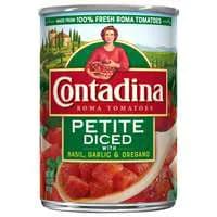 Contadina Petite Diced Roma Tomatoes with Basil Garlic & Oregano