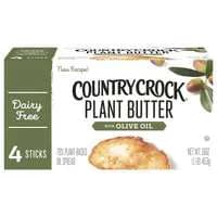 Country Crock Dairy Free Plant Butter Spread Sticks with Olive Oil - 4 ct