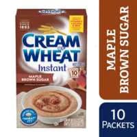 Cream of Wheat Instant Maple Brown Sugar Hot Cereal - 10 ct