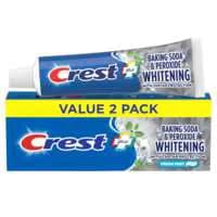 Crest Baking Soda & Peroxide Whitening Fresh Mint Toothpaste - 2 ct
