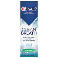 Crest Clean Breath Peppermint Toothpaste