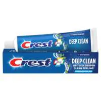 Crest Complete Plus Fluoride EƯervescent Mint Toothpaste