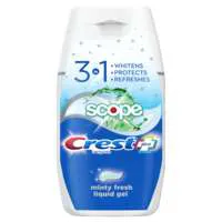 Crest Complete + Scope Tartar Control Whitening Minty Fresh Toothpaste Gel