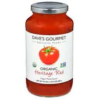 Dave's Gourmet Organic Vegan Heritage Red Pasta Sauce
