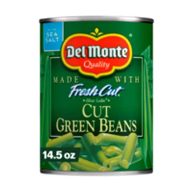 Del Monte Cut Green Beans in Sea Salt