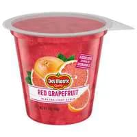 Del Monte Red Grapefruit Red in Extra Light Syrup Fruit Cup