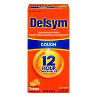 Delsym Cough Suppressant 12 Hour Relief Extended Release Orange Liquid