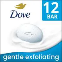 Dove Gentle Exfoliating Beauty Soap Bars - 12 ct