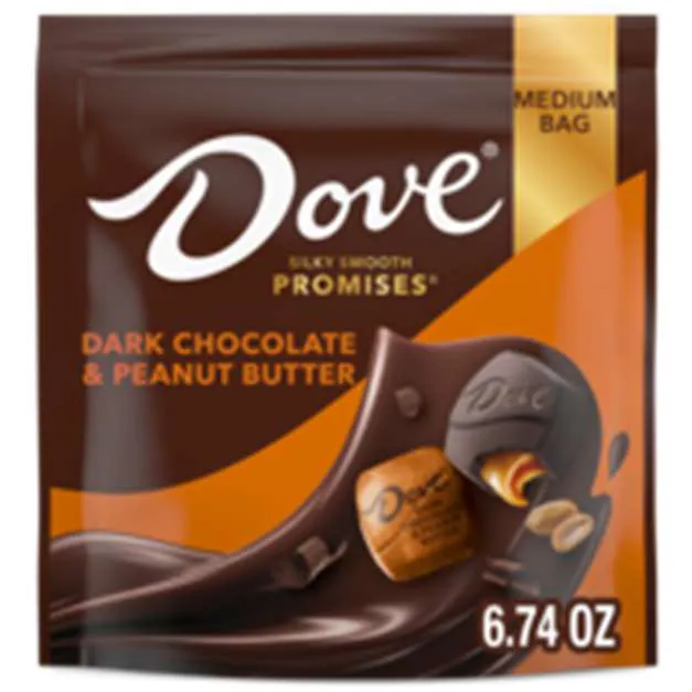 DOVE Promises Dark Chocolate & Peanut Butter Candy