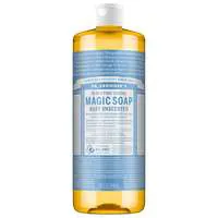 Dr. Bronner's Baby Hemp Unscented 18-in-1 Pure-Castile Soap