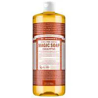 Dr. Bronner's Organic 18-in-1 Hemp Eucalyptus Pure Castile Liquid Soap
