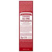 Dr. Bronner's Organic All-One Cinnamon Toothpaste
