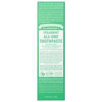 Dr. Bronner's Organic All-One Spearmint Toothpaste