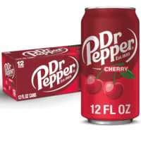 Dr Pepper Cherry Soda - 12 pk