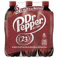Dr Pepper Soda - 6 pk
