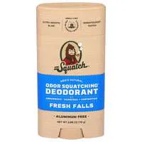 Dr. Squatch Men's Natural Aluminum Free Fresh Falls Deodorant Stick