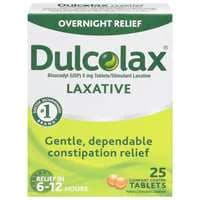 Dulcolax Laxative Overnight 5 mg Relief Comfort Coated Tablets