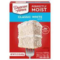 Duncan Hines Perfectly Moist Classic White Cake Mix