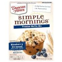 Duncan Hines Simple Mornings Blueberry Streusel Premium MuƯin Mix
