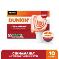 Dunkin' Cinnamania Flavored Medium Roast K-Cup CoƯee Pods
