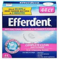 EƯerdent Anti-Bacterial Denture Cleanser Tablets