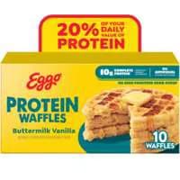 Eggo Buttermilk Vanilla Protein WaƯles - 10 ct Frozen