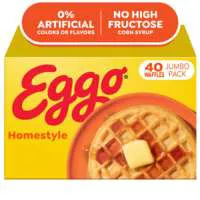 Eggo Homestyle WaƯles - 40 ct Frozen
