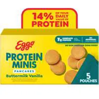 Eggo Protein Minis Buttermilk Vanilla Pancakes - 5 ct Frozen