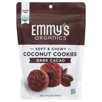 Emmy's Organics Gluten & Grain Free Vegan Dark Cacao Coconut Cookies