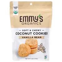 Emmy's Organics Gluten & Grain Free Vegan Vanilla Bean Coconut Cookies