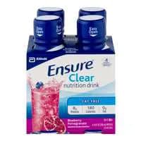 Ensure Clear Blueberry Pomegranate 8g Protein Nutritional Drink - 4 pk