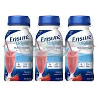 Ensure Original Strawberry 9g Protein Nutrition Shake - 6 pk