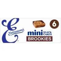 Entenmann's Brookies Mini Snack Cakes - 6 ct