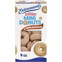 Entenmann's Pop'ettes Cinnamon Mini Donuts