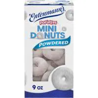 Entenmann's Pop'ettes Powdered Mini Donuts