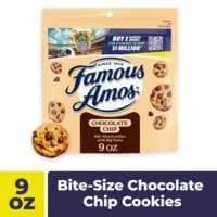 Famous Amos Bite Size Original Recipe Chocolate Chip Cookies